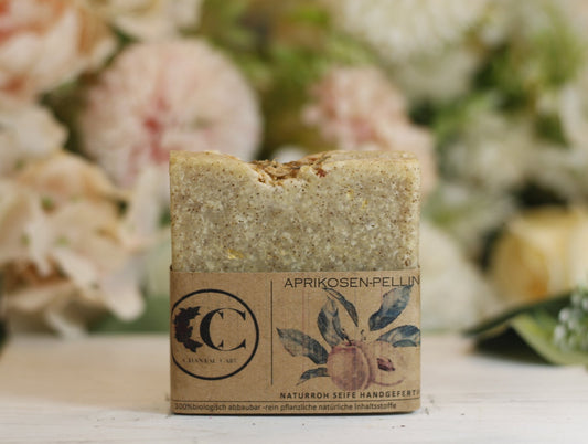 Aprikosenkern-Pelling Naturseife