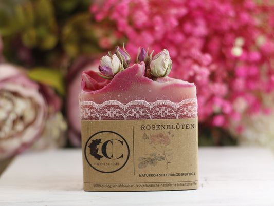 Rosenblüten Naturseife