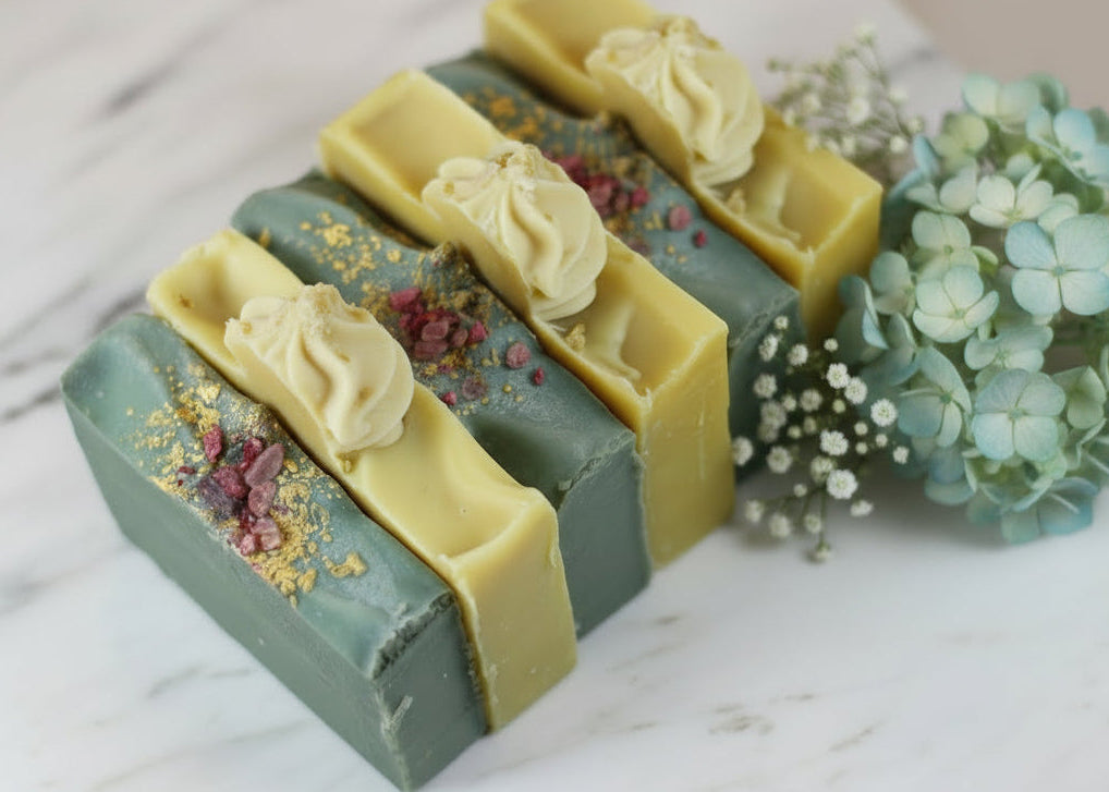 Wildblumen Naturseife