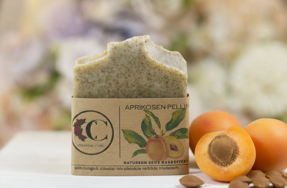 Aprikosenkern-Pelling Naturseife