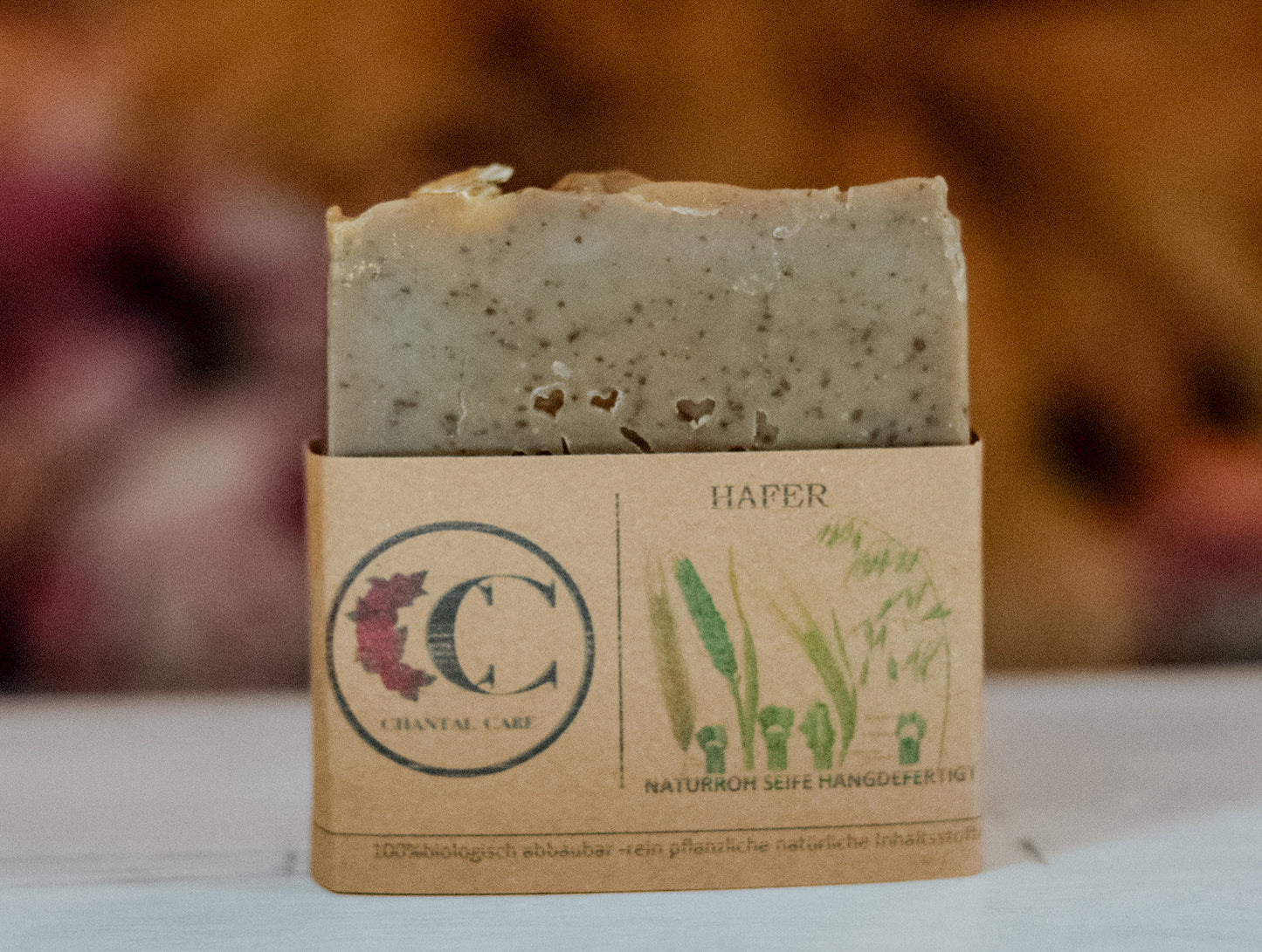 Sapone naturale all'avena (con olio di germe di grano)