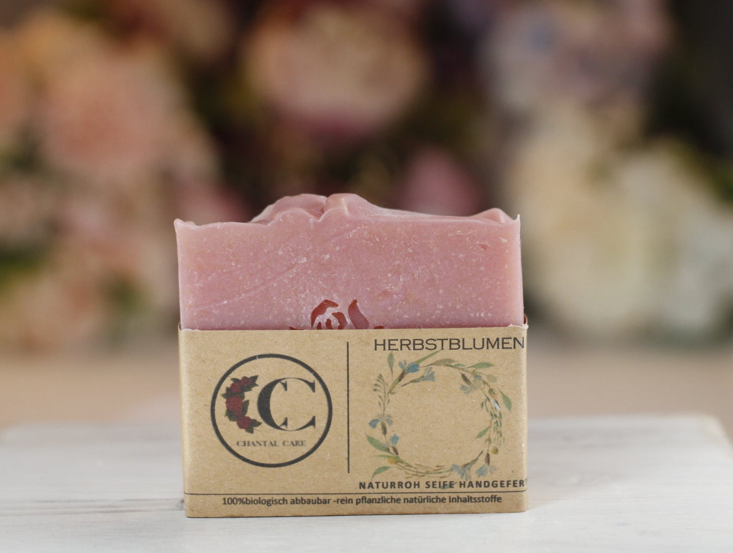 Sapone naturale ai fiori d'autunno (miscela di fragranze dolci con tuberosa)