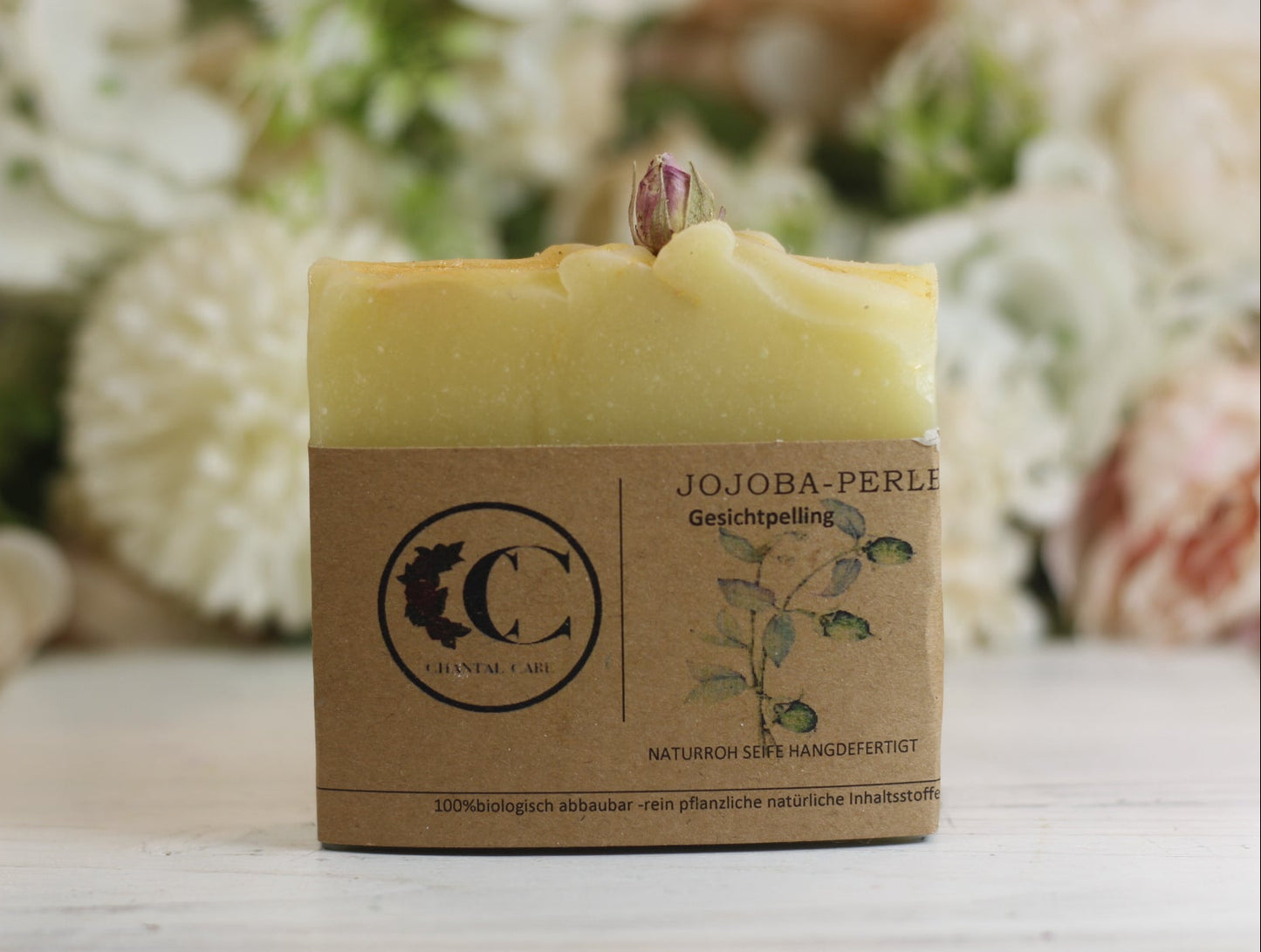 Jojobaperlen Naturseife mit wertvollen Jojobaperlen