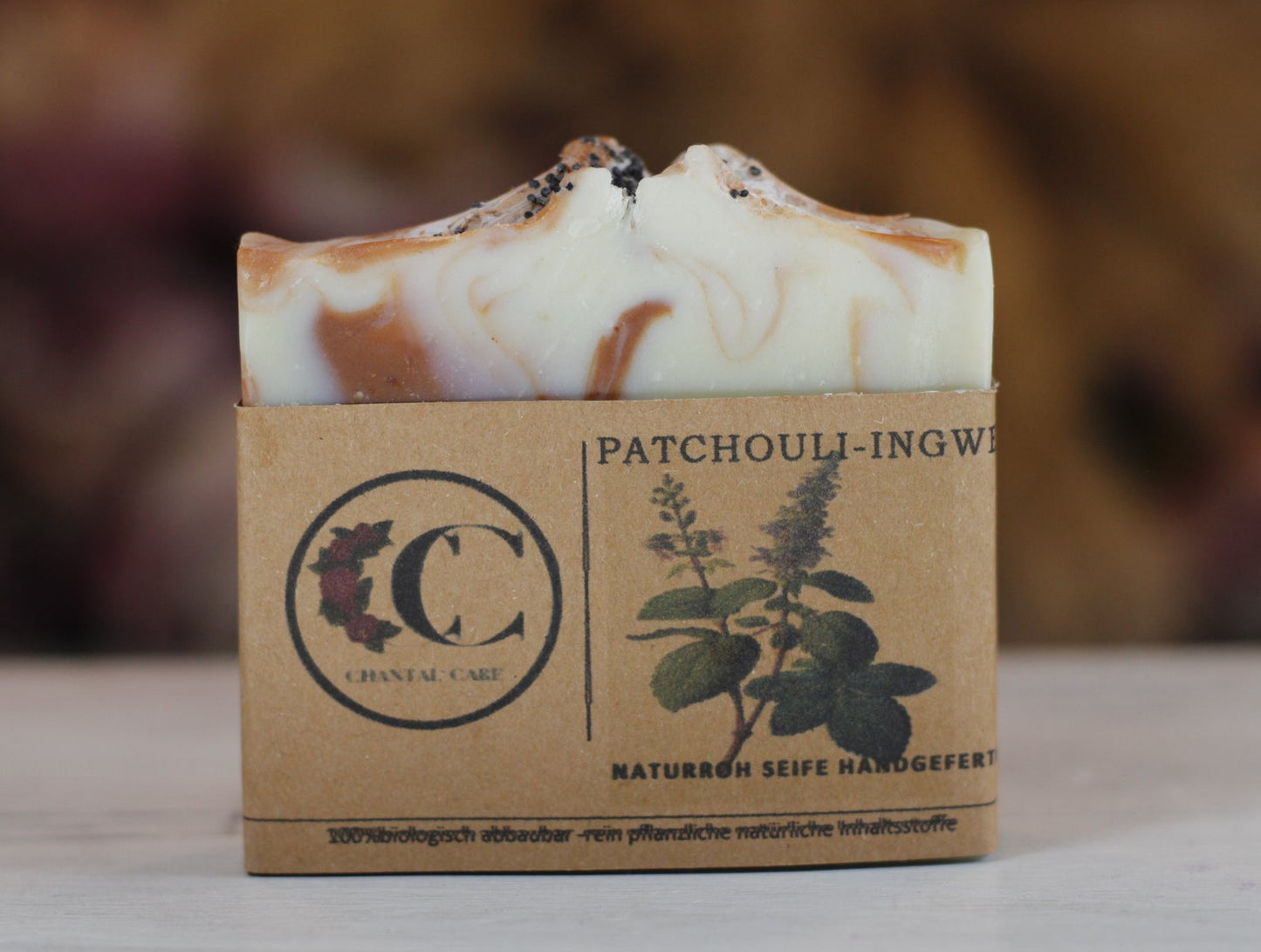 Pachouli & Ingwer Naturseife