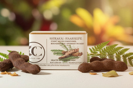 Haarseife "Shikakai " stärkt wie ein Konditioner ( natürliche Stärkung für die Haare )